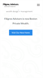 Mobile Screenshot of filigreeadvisors.com